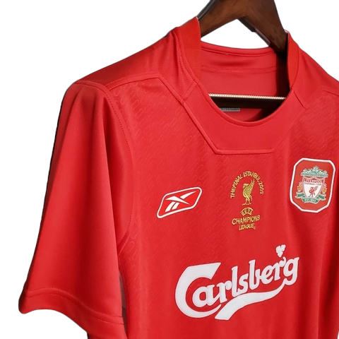 Camisa Liverpool Retrô 2005   Reebok